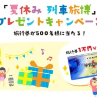 ギフト旅行券1万円分が総勢500名に当たる！！