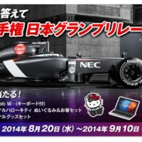 F1日本グランプリレースの観戦ペアチケットが当たる!