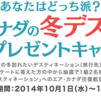 キューバ or カナダへの航空券が当たるプレゼントキャンペーン！