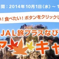 ＪＡＬで行く、九州線往復航空券が3名様に当たるキャンペーン