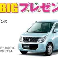 スズキの軽自動車、ワゴンRが当たる初夢BIGキャンペーン！