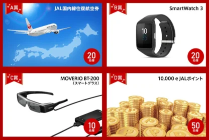 JAL JALホームページリニューアルキャンペーン