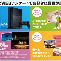 プレイステーション4やヘリクルージングなどが当たる豪華懸賞！