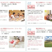 ウェルカムベビーのホテル宿泊券が当たる国内旅行懸賞！