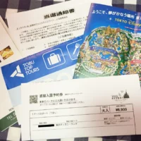 ディズニーランド入場チケット＆ホテル宿泊券が当選しました！