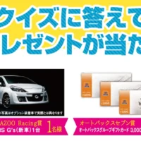 TOYOYAのヴィッツ RS G’sが当たる自動車懸賞!