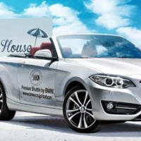 BMWのオープンカーで送迎してくれる豪華車懸賞！