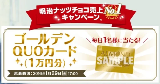 応募完了|明治ナッツチョコ売上No.1キャンペーン|アーモンド マカダミア|株式会社 明治
