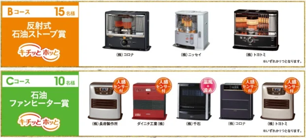 灯油でほかほかキャンペーン2015