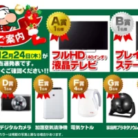 プレイステーション4が当たる豪華家電懸賞！
