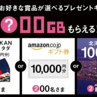 10万円分の寿司券やAmazonギフト券が当たる高額懸賞！