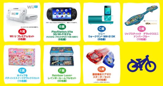 任天堂 Wii UやSONY PS VITAが当たるゲーム機懸賞！