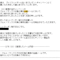 サントリーの「トリスハイボール缶」が当選しました！