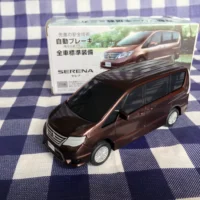 日産セレナの自動ブレーキ搭載ミニカーを頂きました！