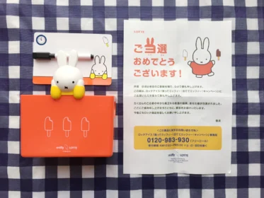 「買ってミッフィー!当ててミッフィー!」のハガキ懸賞に当選!