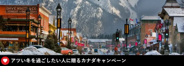 アツい冬を過ごしたい人に贈るカナダキャンペーン カナダシアター