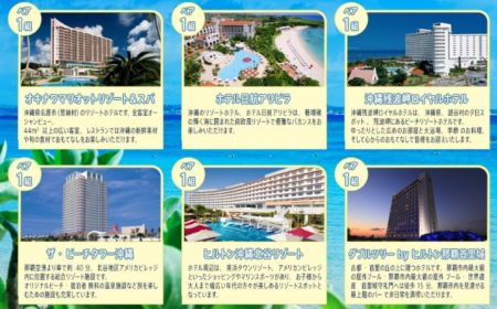 沖縄の豪華ホテル宿泊券が当たるキャンペーン！