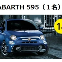 日本未導入カラーのABARTH 595が当たる豪華輸入車懸賞！