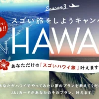 自分が考えたスゴいハワイ旅行が当たる豪華海外旅行懸賞!