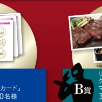 3万円分のおそうじ券orグルメカタログが当たる高額懸賞！