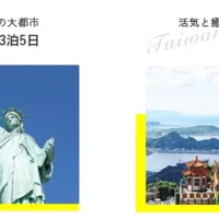 ニューヨークor台湾旅行が当たる豪華海外旅行懸賞!