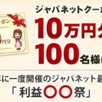 お買物券10万円分が100名様に当たる豪華高額キャンペーン!