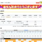 最高2億円が当たる「100円 BIG」の5等が当選しました！