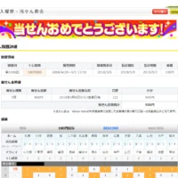 最高2億円が当たる「100円 BIG」の5等が当選しました！