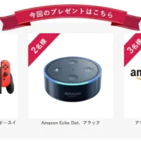 口コミを書いてNintendo SwitchやAIスピーカーが当たる豪華懸賞！