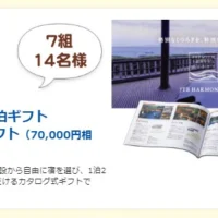 7万円分の宿泊ギフトなどが当たる！セロテープ70周年記念懸賞