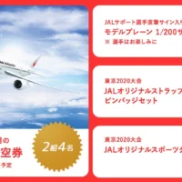 航空券やオリンピックグッズが当たるJAL新制服アンケート