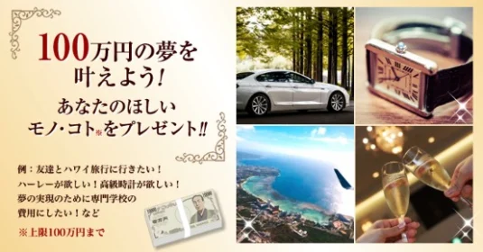 100万円分の夢を叶えてくれる!リーブ21の発毛日本一懸賞