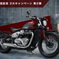 世界に1台！「DMC5×トライアンフ」コラボバイクが当たる！