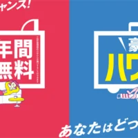 ハワイ旅行または家賃1年分が当たる高額懸賞！