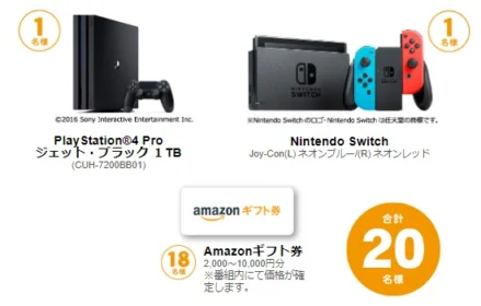 PS4やSwitchが当たる無料通話アプリSkyPhoneの高額懸賞!