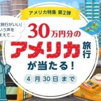 LINEでアンケートに答えて豪華アメリカ旅行が当たる！