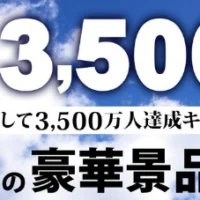 旅行券35万円分や海鮮詰め合わせなどが当たる、高額ハガキ懸賞！