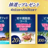 TwitterのRTなどで豪華賞品が125名様に当たる高額キャンペーン！