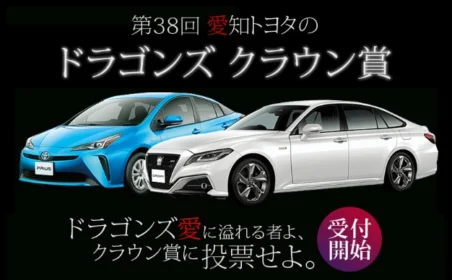 新型プリウスが当たる！「第38回ドラゴンズクラウン賞」
