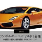 夢のスーパーカー「ランボルギーニ ガヤルド」が当たる超高額懸賞！