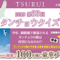 飛来するタンチョウの数を予想して現金10万円が当たる!
