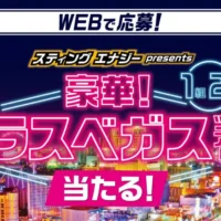 豪華ラスベガス旅行（4泊6日）が当たる高額懸賞！