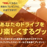 ドライブ検定に挑戦して豪華家電が当たるキャンペーン