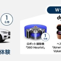 ボルボのSUV「XC60」を毎月1円で乗れる高額懸賞！