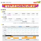 久しぶりに確認したら「toto BIG1000」の4等が当選してました！