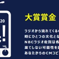 大賞賞金10万円！ラジオCMコピーコンテスト