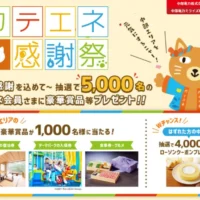 中部地方のホテル宿泊券やテーマパーク入場券などが当たる豪華懸賞！
