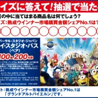 USJのペアチケットが100名に当たる豪華LINE懸賞！
