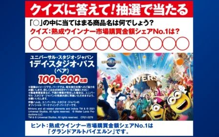 USJのペアチケットが100名に当たる豪華LINE懸賞！