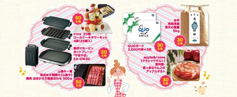 飛騨牛やホットプレートなどが当たるニチバンの高額懸賞!